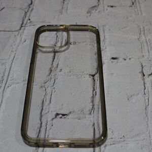 iPhone 12 Pro Max Clear SHOCKPROOF Phone Case Dark Black